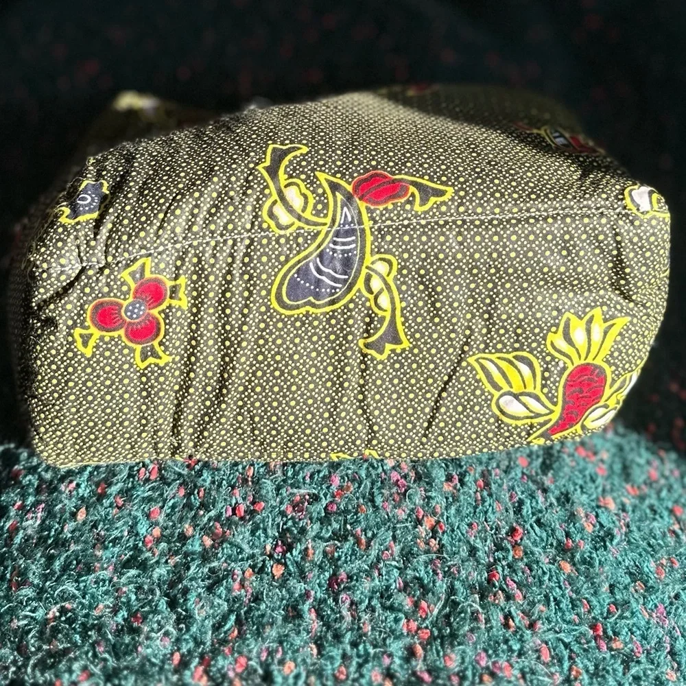 RARE NWOT Botswana Made Extra Large Cosmetics Bag